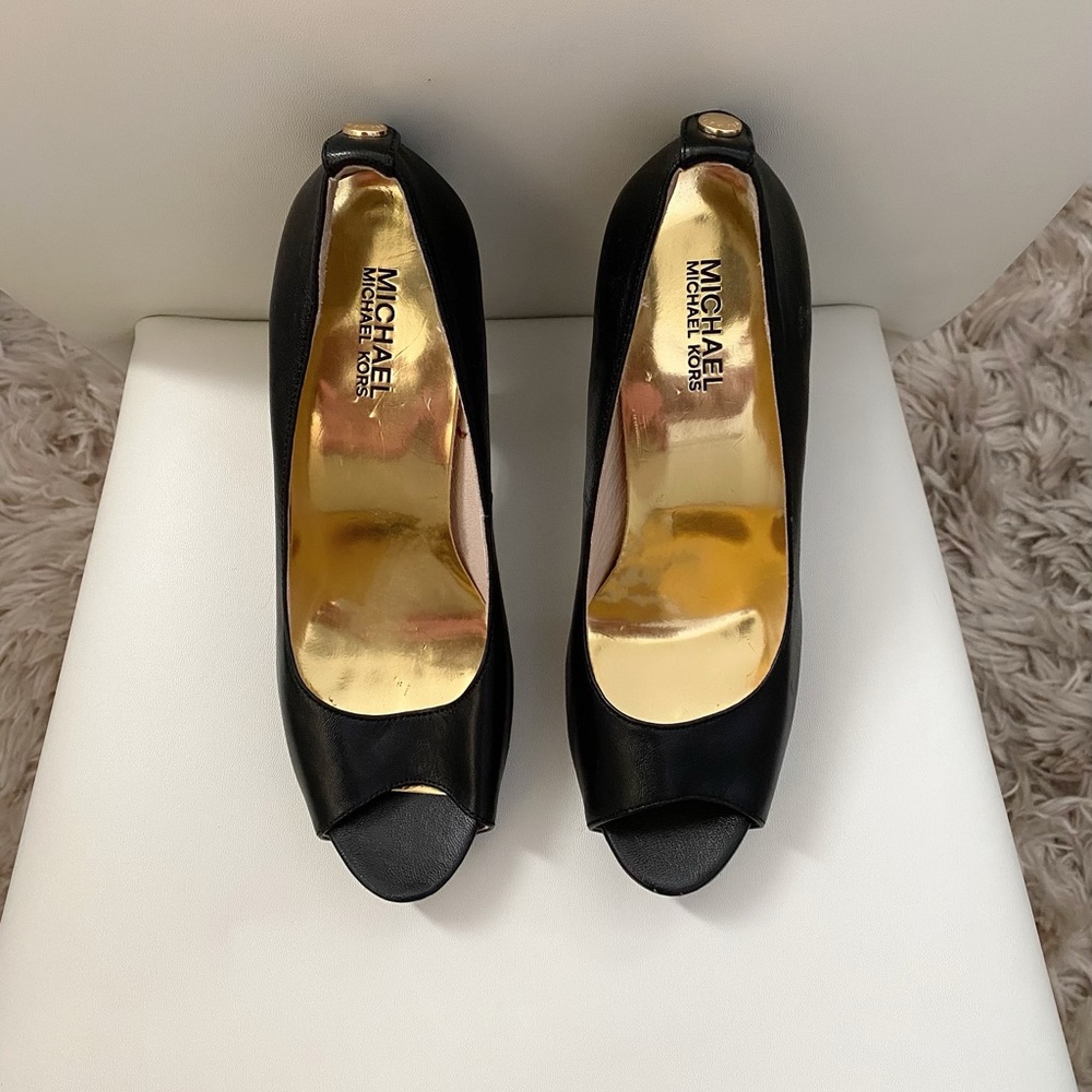 Black Michael Kors Heels